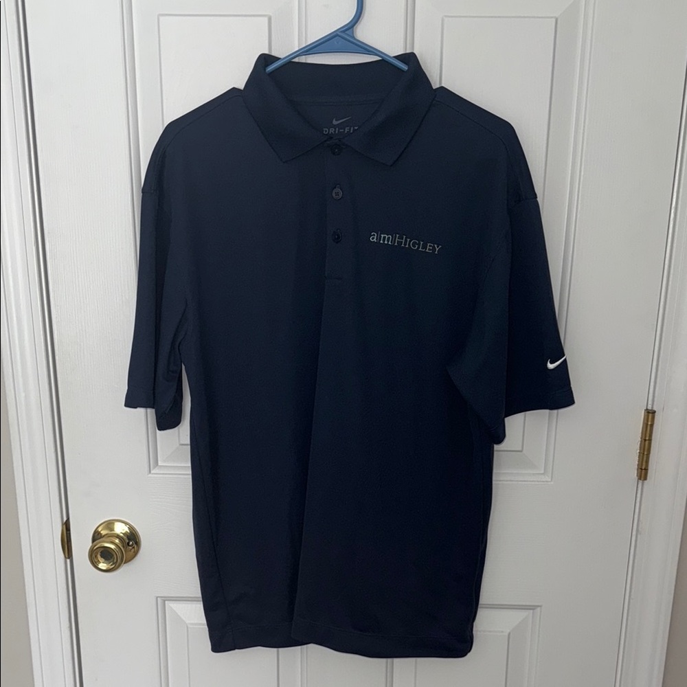 Nike Golf Dri-FIT Pique Polo - Navy
